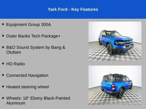 Used 2025 Ford Bronco Sport Outer Banks w/ Outer Banks Tech Package+ image 2