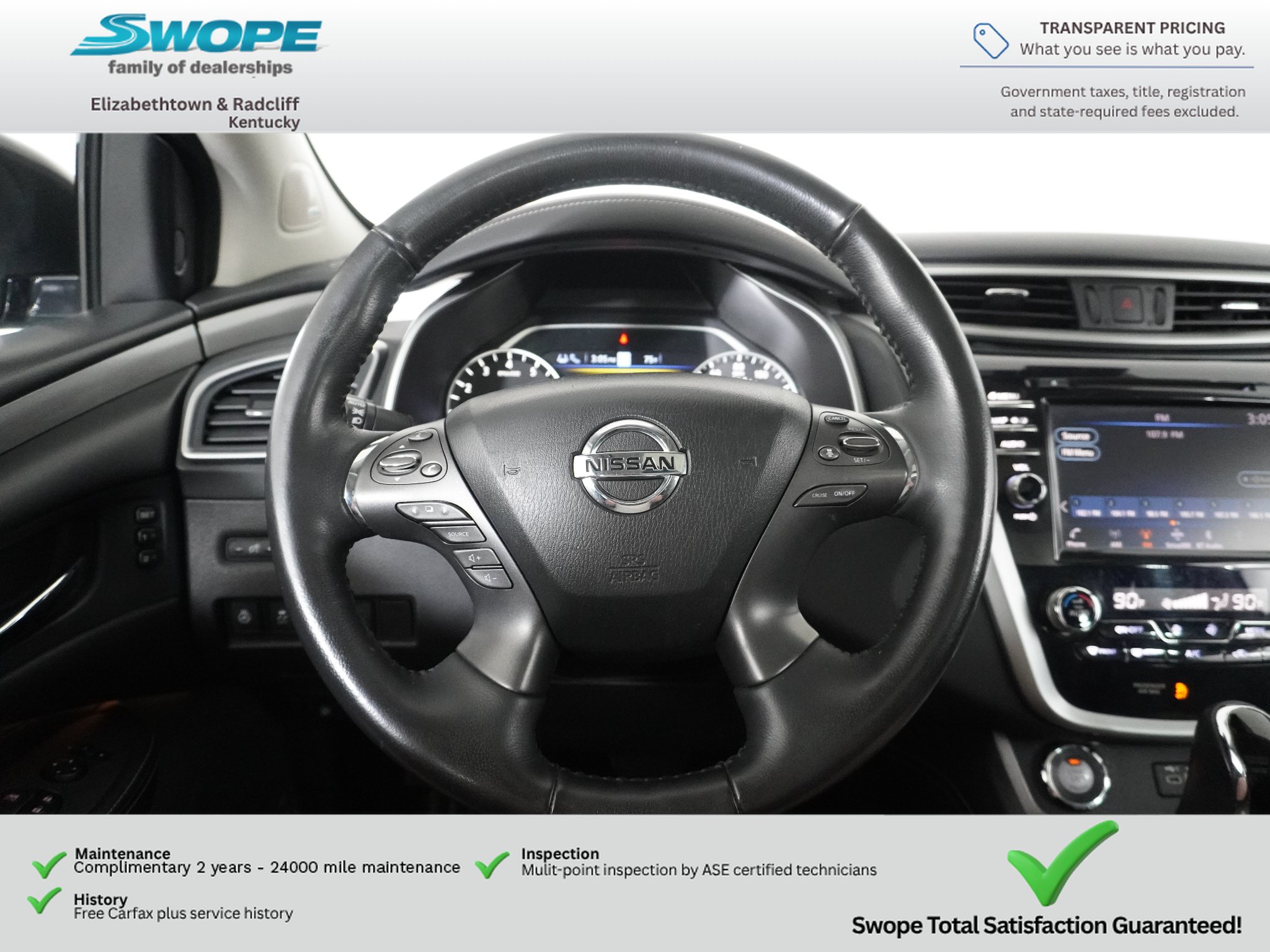 Used 2019 Nissan Murano SL w/ SL Technology Package AWD/4WD image 17