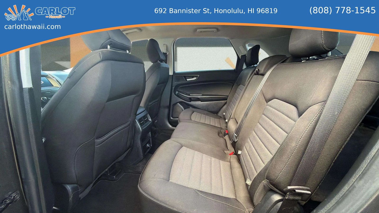Used 2021 Ford Edge Titanium w/ Cargo Accessory Package FWD image 17
