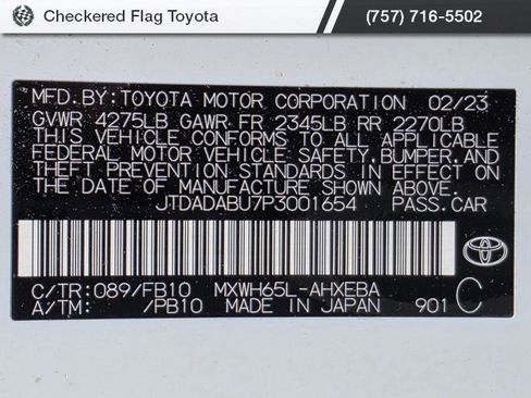 Used 2023 Toyota Prius LE image 21