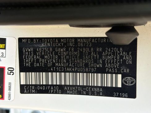 Used 2023 Toyota Camry LE FWD image 35