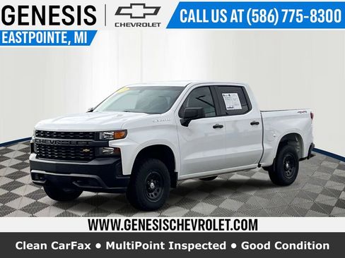 Used 2019 Chevrolet Silverado 1500 W/T w/ WT Convenience Package AWD/4WD image 1