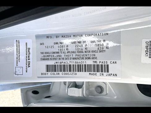 New 2026 MAZDA MAZDA3 2.5 S Sedan w/ Preferred Pkg image 53