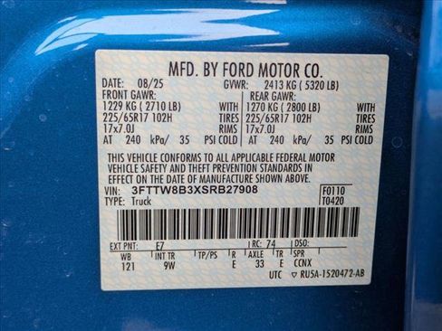 New 2025 Ford Maverick XL w/ Equipment Group 101A image 18