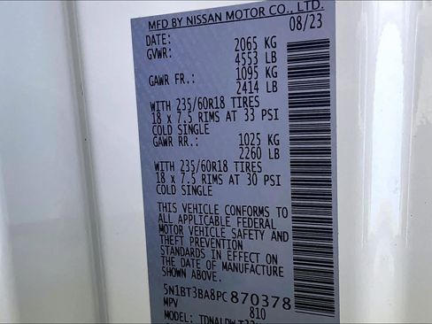 Certified 2023 Nissan Rogue SV w/ SV Premium B Package image 34