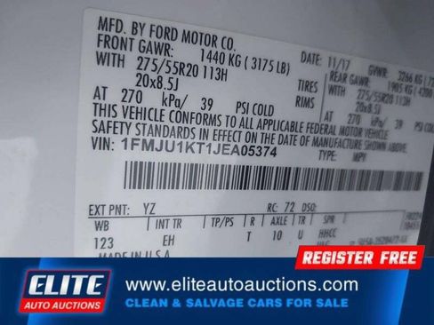 Used 2018 Ford Expedition Limited RWD image 18