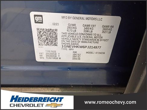 Certified 2023 Chevrolet Traverse LT image 7