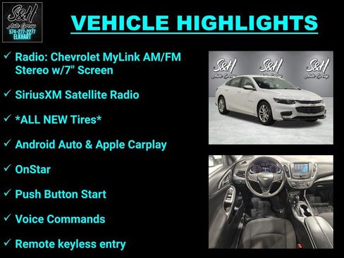 Used 2017 Chevrolet Malibu LT FWD image 3