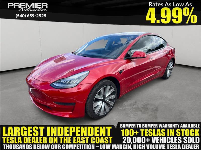 Used 2021 Tesla Model 3 Standard Range Plus RWD image 1