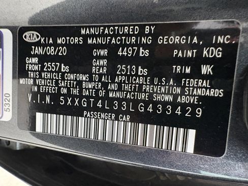 Used 2020 Kia Optima S image 33