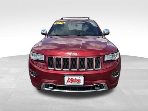 Used 2015 Jeep Grand Cherokee Overland w/ Advanced Technology Group AWD/4WD image 2