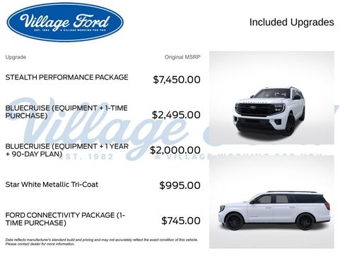 New 2026 Ford Expedition Max Platinum w/ Stealth Performance Package AWD/4WD image 9