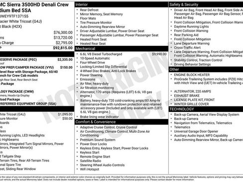 New 2026 GMC Sierra 3500 Denali w/ Denali Reserve Package AWD/4WD image 2
