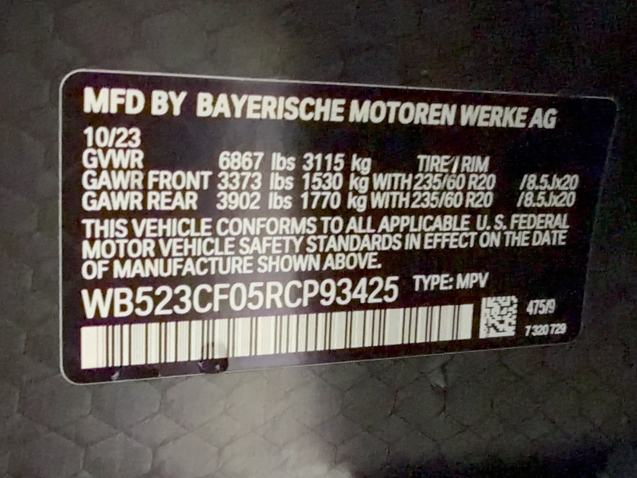 Certified 2024 BMW iX xDrive50 w/ Convenience Package AWD/4WD image 32