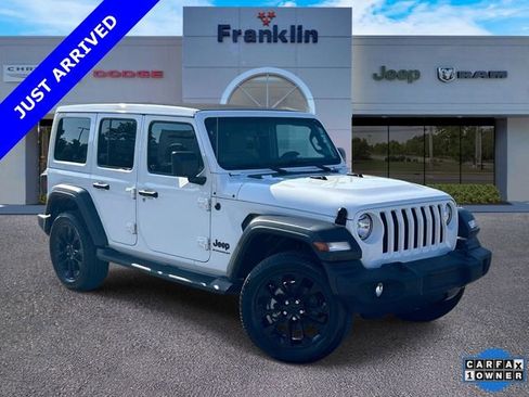 Used 2023 Jeep Wrangler Unlimited Sport w/ Sun And Sound Package AWD/4WD image 1