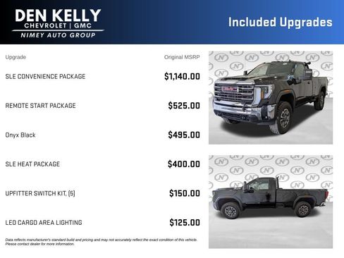 Used 2024 GMC Sierra 3500 SLE w/ SLE Convenience Package AWD/4WD image 3
