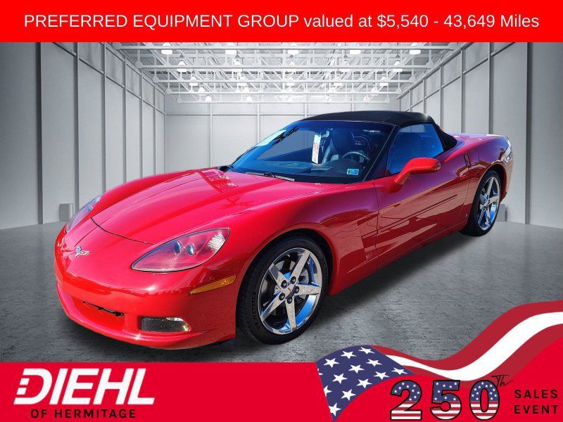 Used 2007 Chevrolet Corvette Convertible w/ Preferred Equipment Group RWD 360° Tour
