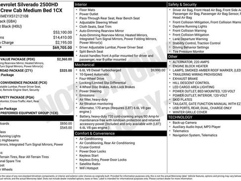 Used 2025 Chevrolet Silverado 2500 Custom w/ Custom Value Package image 26