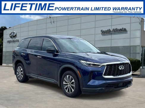 Used 2025 INFINITI QX60 Pure w/ Cargo Package FWD image 1