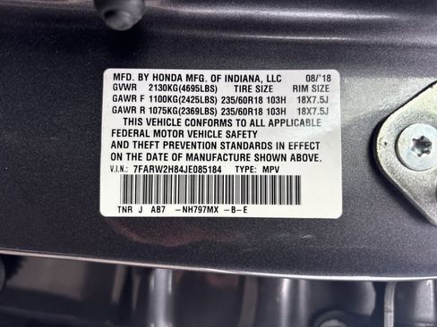 Certified 2018 Honda CR-V EX-L image 37
