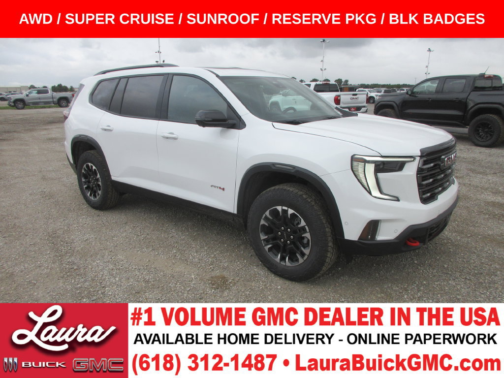 New 2027 GMC Acadia AT4 w/ AT4 Reserve Package AWD/4WD image 1