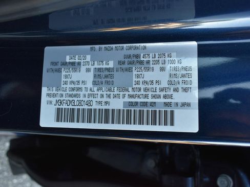 Used 2020 MAZDA CX-5 Grand Touring w/ GT Premium Package FWD image 47