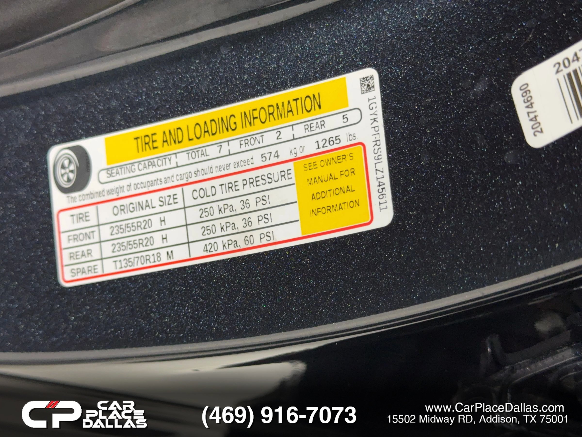 Used 2020 Cadillac XT6 Premium Luxury w/ Platinum Package AWD/4WD image 46