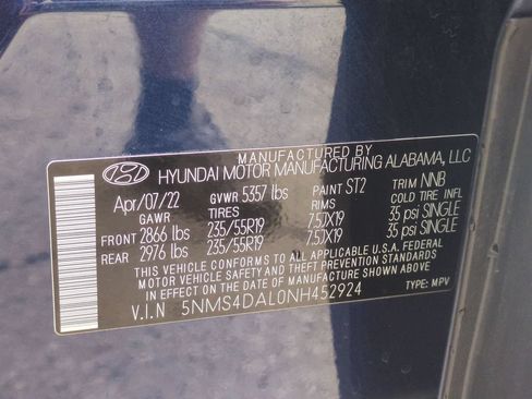 Used 2022 Hyundai Santa Fe Limited AWD/4WD image 41