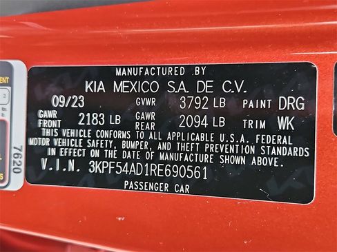 Certified 2024 Kia Forte GT-Line image 26