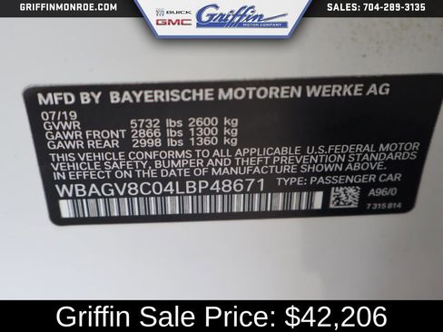 Used 2020 BMW M850i Gran Coupe xDrive AWD/4WD image 47