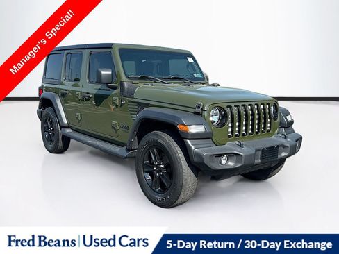 Used 2022 Jeep Wrangler Unlimited Sport AWD/4WD image 1