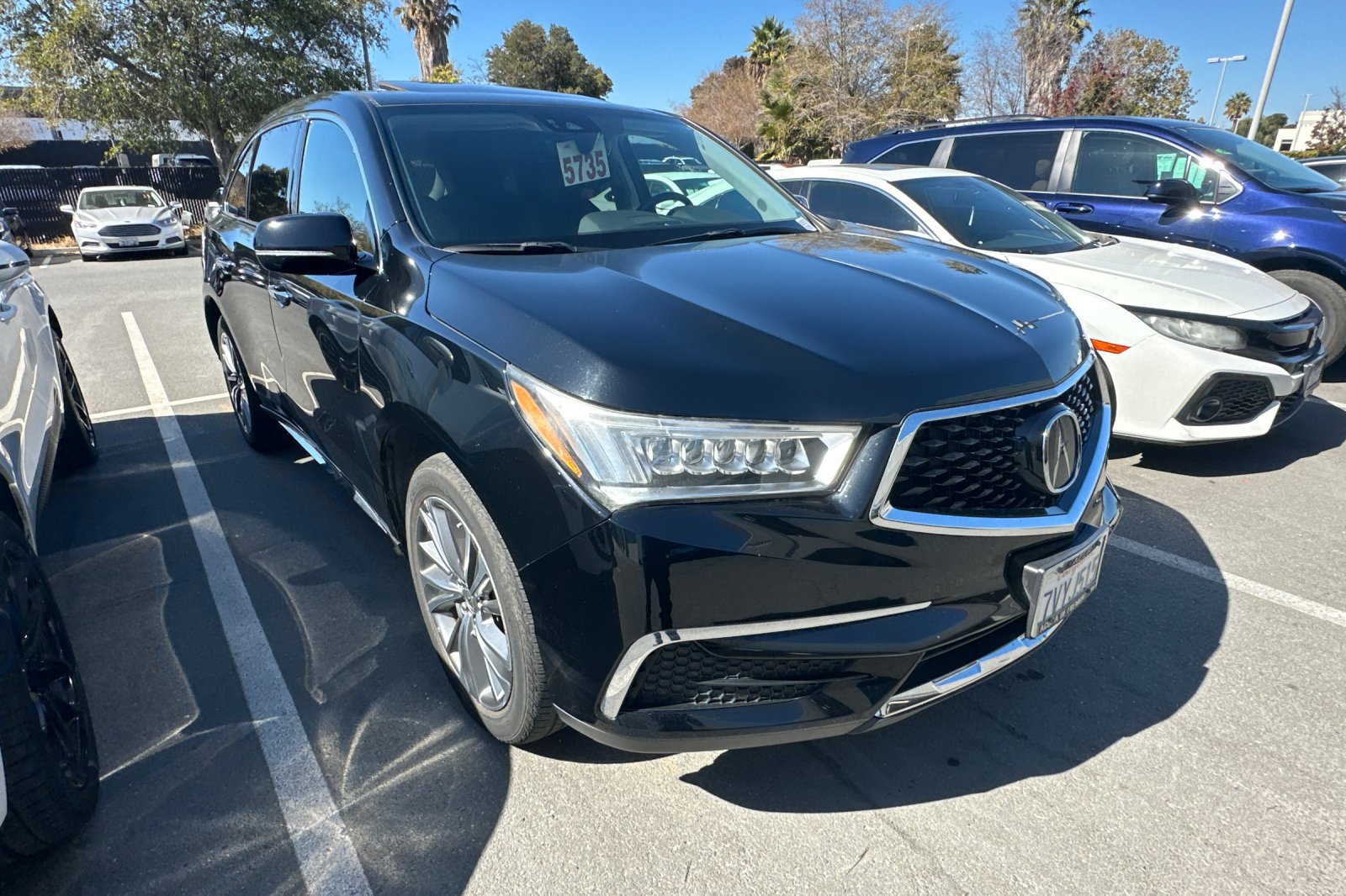 Used 2017 Acura MDX w/ Technology Package AWD/4WD image 2