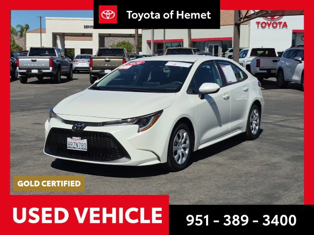 Used 2020 Toyota Corolla LE w/ Carpet Mat Package (TMS) FWD image 1