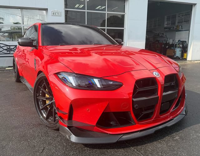 Used 2023 BMW M3 Competition w/ M Carbon Exterior Package RWD image 7