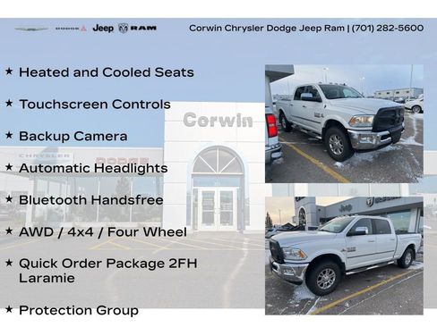 Used 2017 RAM 2500 Laramie w/ Protection Group image 8