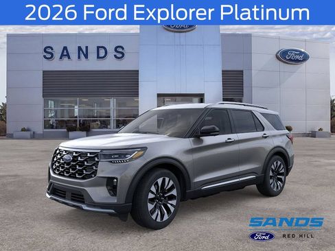 New 2026 Ford Explorer Platinum w/ LUX Leather Package AWD/4WD image 1