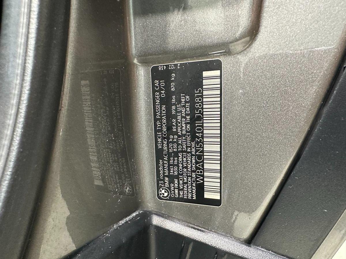 Used 2001 BMW Z3 3.0i RWD image 17