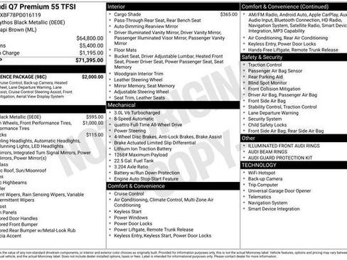 Used 2023 Audi Q7 3.0T Premium w/ Convenience Package image 10