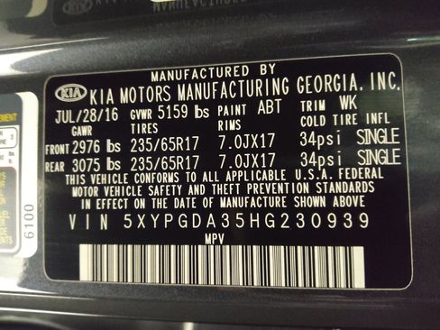 Used 2017 Kia Sorento LX w/ LX Convenience Package image 33