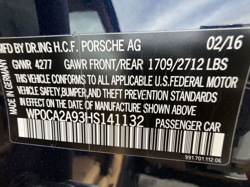 Used 2017 Porsche 911 Carrera RWD image 29