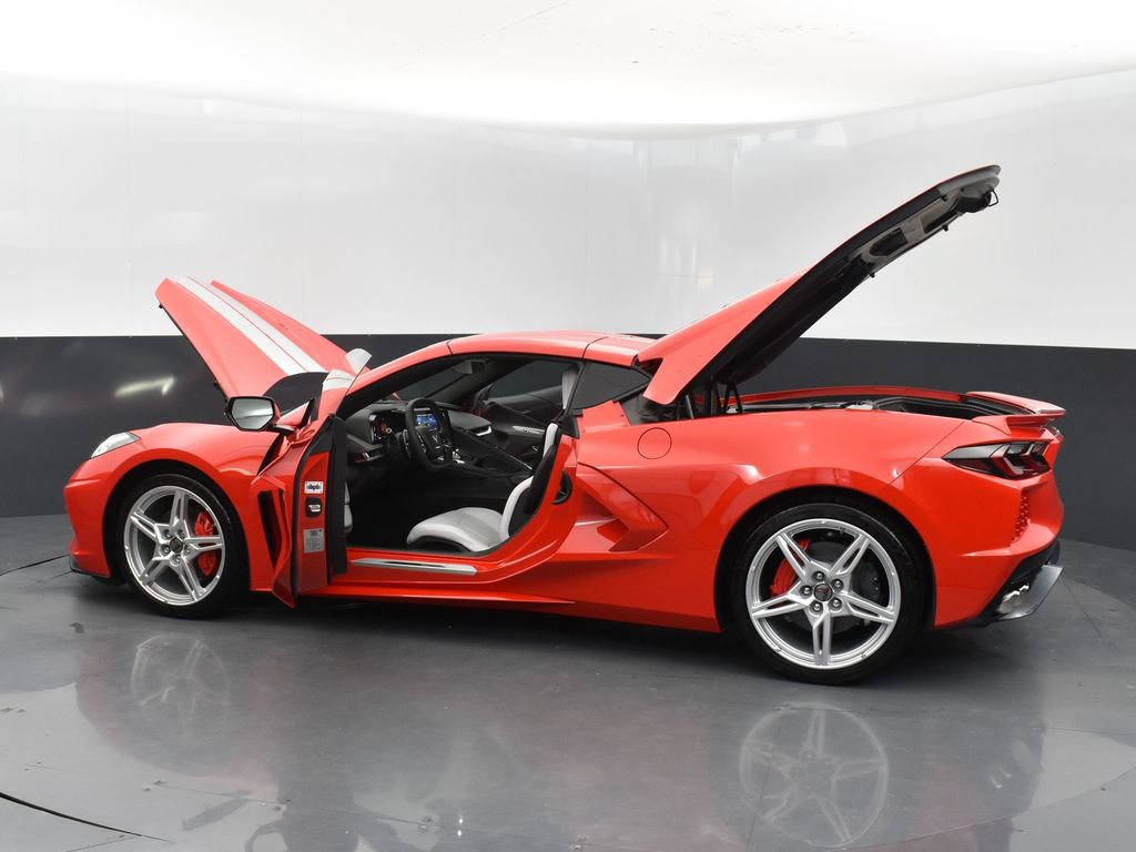 Used 2023 Chevrolet Corvette Stingray Coupe w/ Chrome Exterior Badge Package RWD image 54