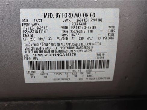 Used 2022 Ford Explorer XLT w/ Class IV Trailer Tow Package AWD/4WD image 15
