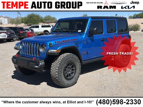 Used 2021 Jeep Wrangler Unlimited Rubicon AWD/4WD image 1