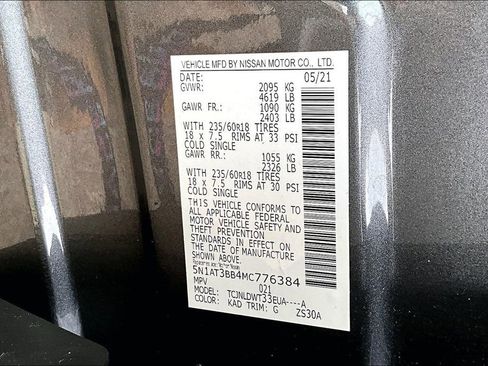 Used 2021 Nissan Rogue SV image 35