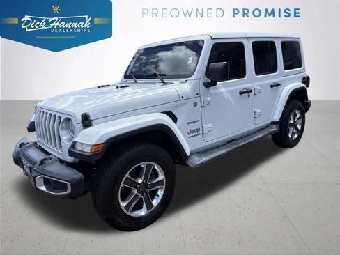 Used 2018 Jeep Wrangler Unlimited Sahara AWD/4WD image 1