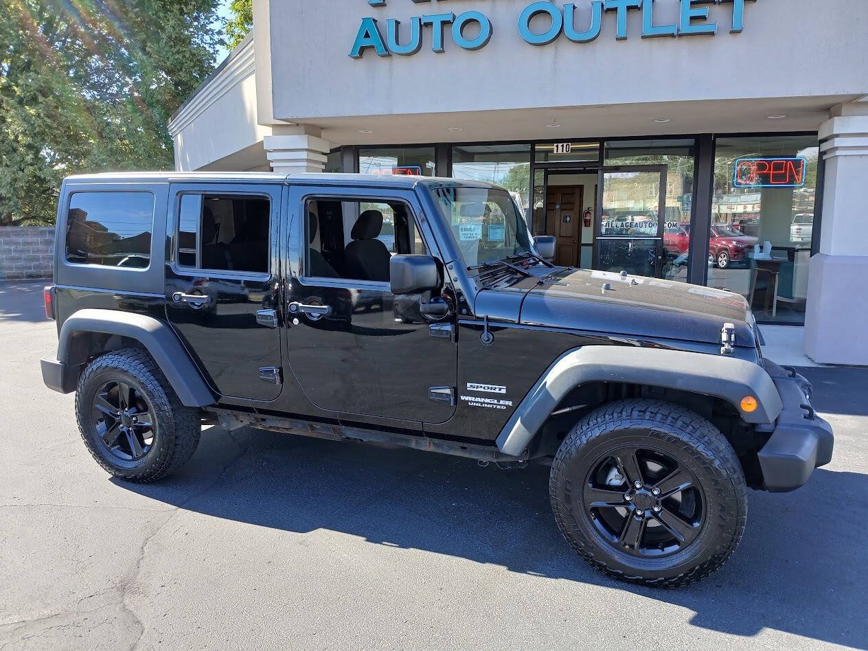 Used 2017 Jeep Wrangler Unlimited Sport w/ Quick Order Package 24S AWD/4WD image 7