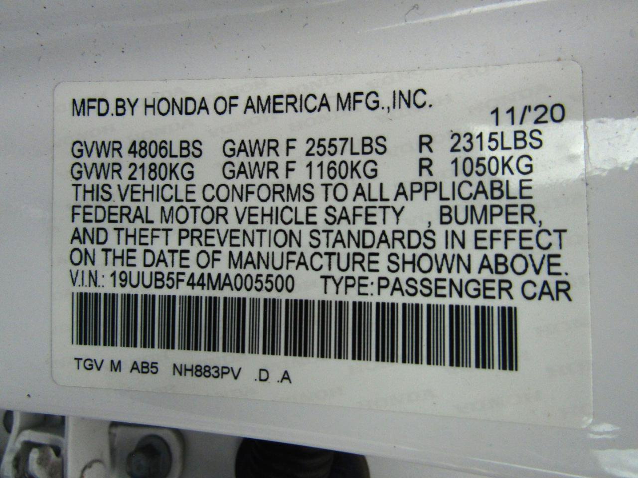 Used 2021 Acura TLX w/ Technology Package FWD image 27