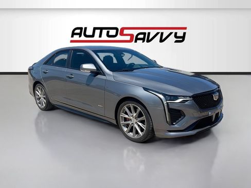 Used 2020 Cadillac CT4 V w/ Climate Package RWD image 1