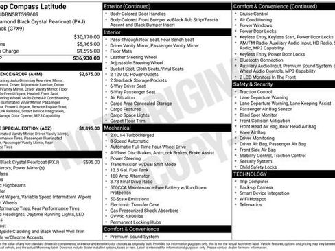 Used 2024 Jeep Compass Latitude w/ Convenience Group image 6