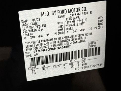 Used 2022 Ford Edge SE image 27